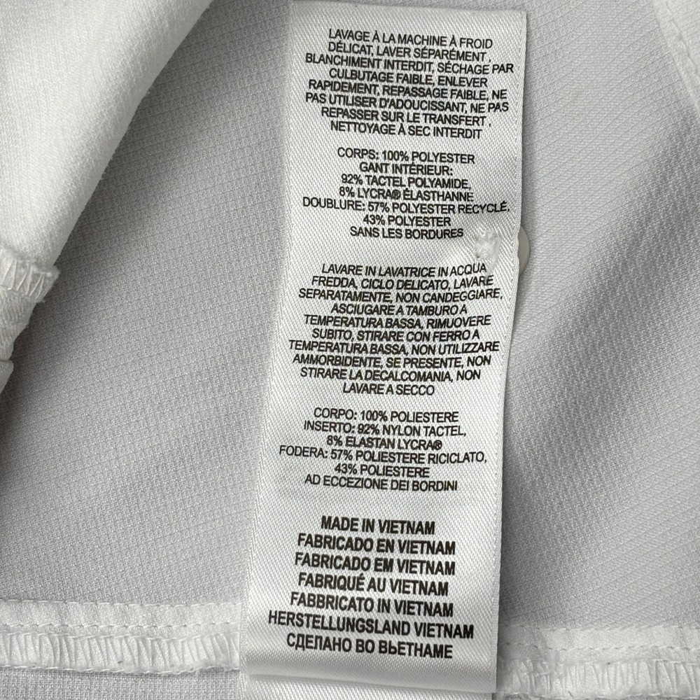 Columbia Shirt Womens XL White Sleeveless Button Down Omni-Shade Hiking Vented - Picture 7 of 8